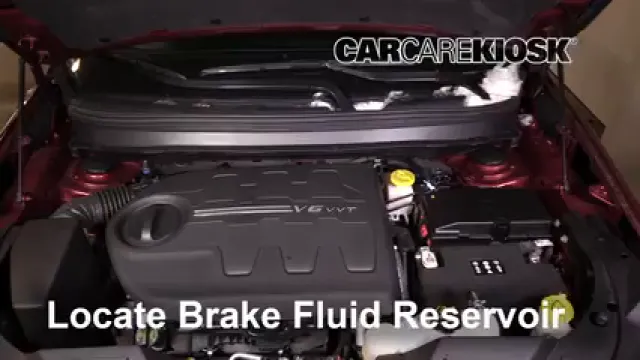 2019 Jeep Cherokee Trailhawk Elite 3.2L V6 Brake Fluid Add Fluid